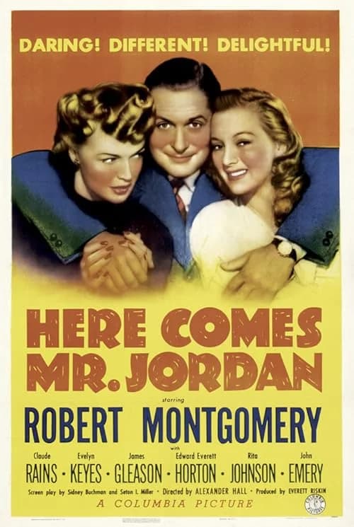 Here Comes Mr. Jordan film posteri