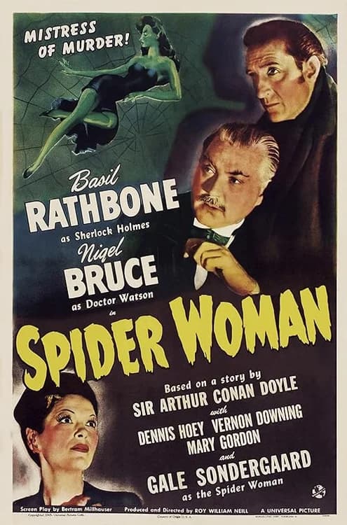 The Spider Woman film posteri